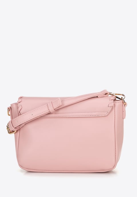 Wittchen Dames Crossbody Tas met Klep, Roze, Eco-leer - Image 2