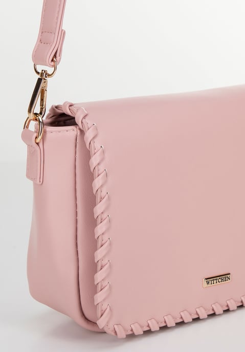 Wittchen Dames Crossbody Tas met Klep, Roze, Eco-leer - Image 4