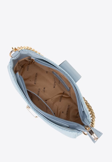 Wittchen Dames Crossbody Tas, Geweven Blauw, Polypropyleen - Image 3