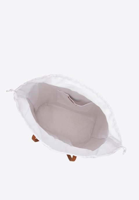 Wittchen Dames Katoenmix Shopper Bag Off-White Polyester - Image 4
