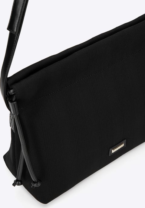 Wittchen Dames Bucket Bag met Trekkoorden, Zwart Polyester - Image 5