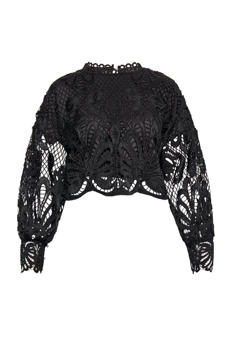 Faina Blouse Dames zwart - Image 1