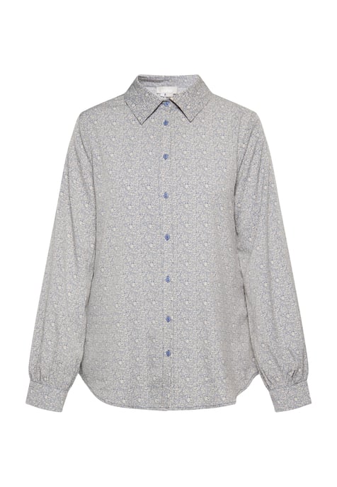 usha Blouse qisha Dames blauw - Image 1