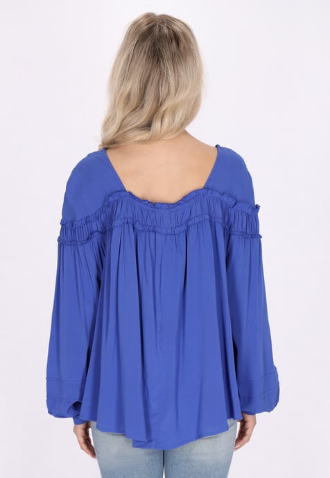IZIA Blouse Dames KONING BLAUW - Image 4