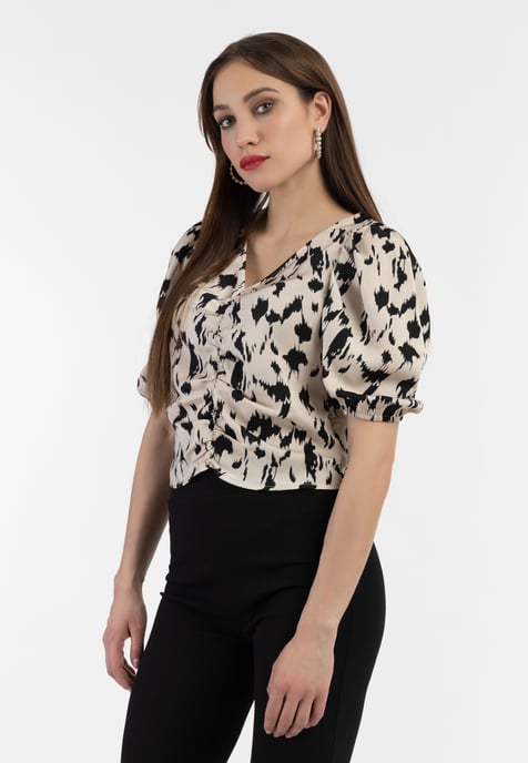 Faina women Beige schwarz - Image 3