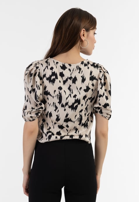 Faina women Beige schwarz - Image 4