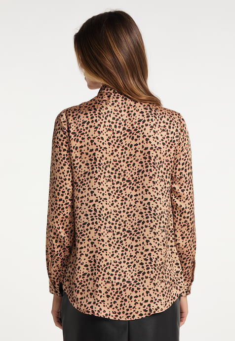Faina Blouse Dames Beige Veelkleurig - Image 4