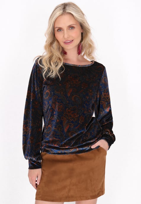 usha Blouse vrouwen blauw veelkleurig - Image 3