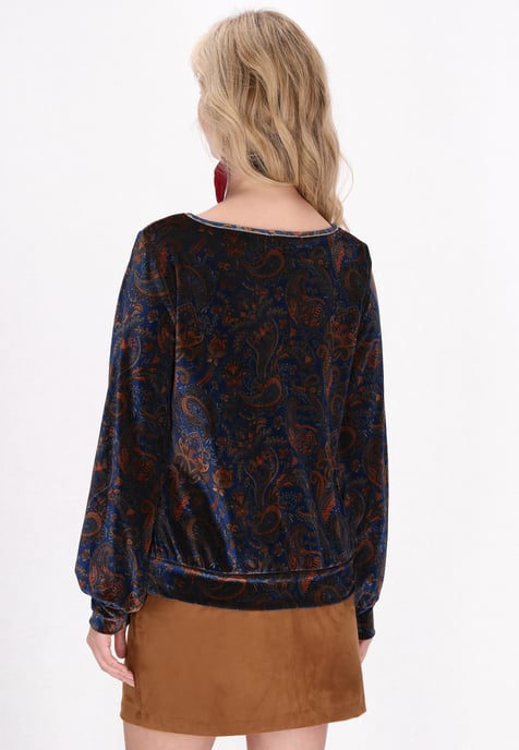 usha Blouse vrouwen blauw veelkleurig - Image 4