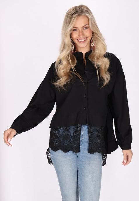 IZIA Blouse Dames zwart - Image 3