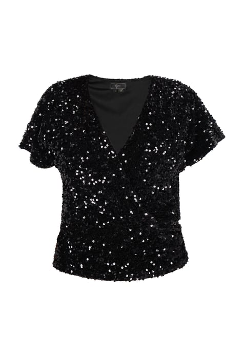 Faina Blouse Dames zwart - Image 1
