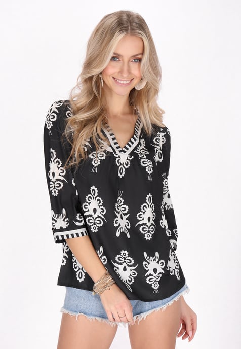 IZIA Blouse vrouwen zwart - Image 3
