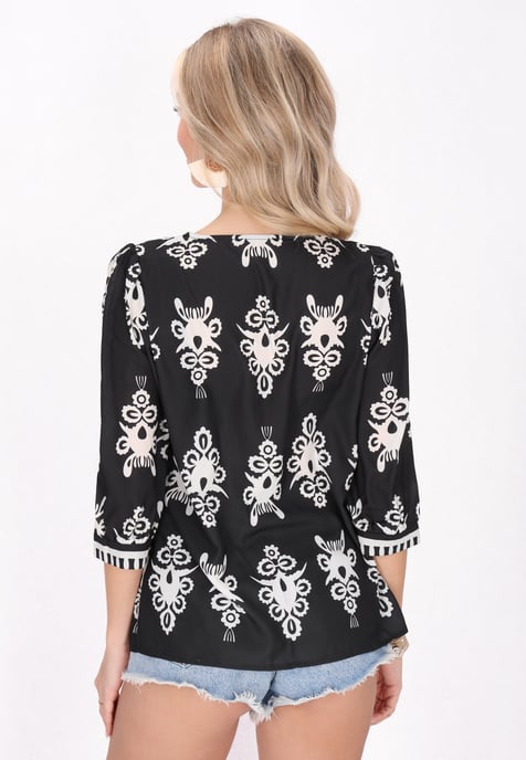 IZIA Blouse vrouwen zwart - Image 4
