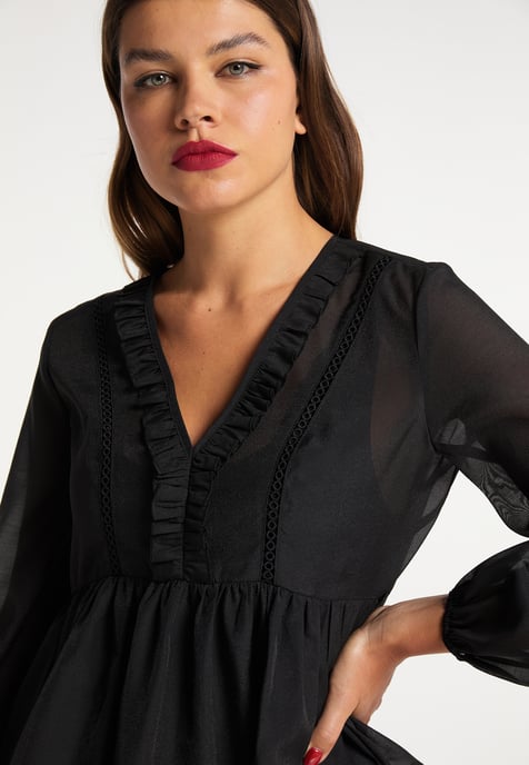 Faina Blouse women black - Image 5