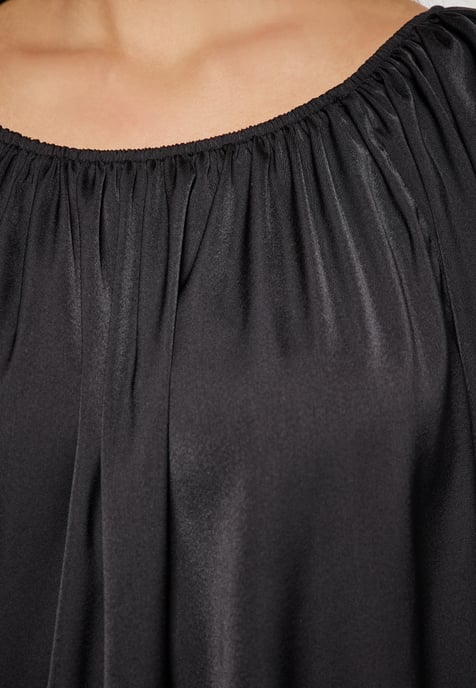 usha Blouse Dames zwart - Image 5