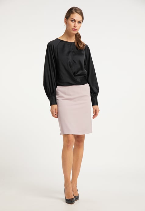 usha Slip-on blouse Dames zwart - Image 2