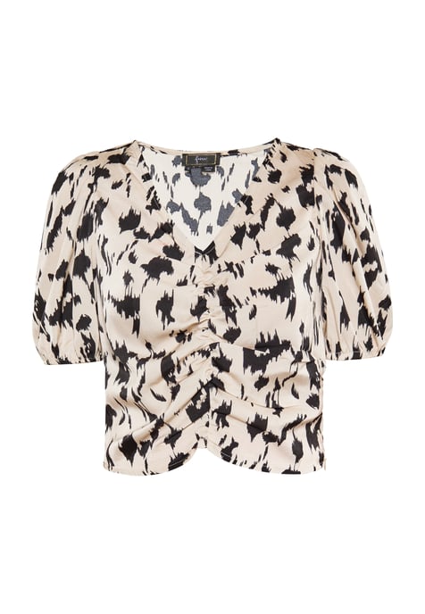 Faina Blouse Dames Beige Veelkleurig - Image 1