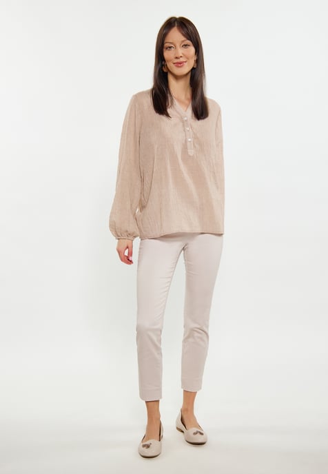 usha Blouse women beige - Image 2