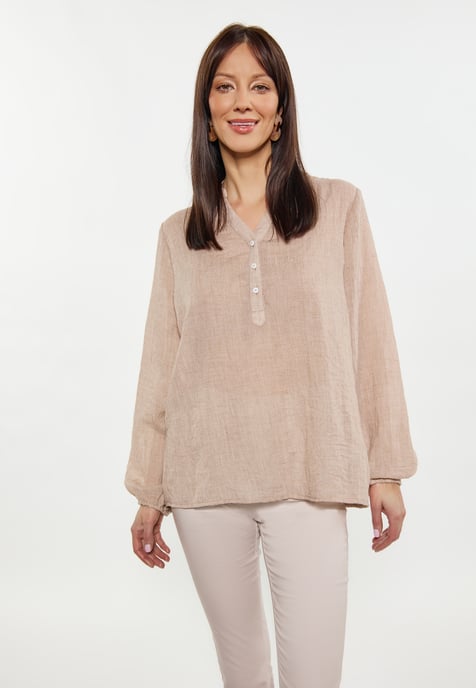 usha Blouse women beige - Image 3