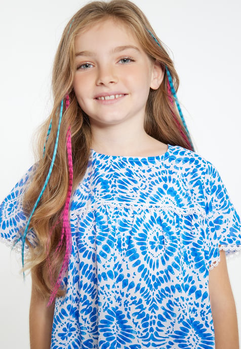IZIA Blouse meisjes (kinderen) blauw - Image 5