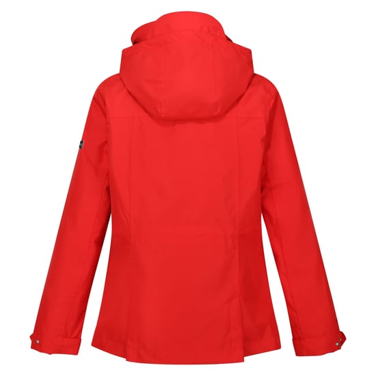 Regatta Womens/Ladies Navassa Waterproof Jacket (High Risk Red) - Image 2