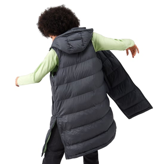 Regatta Dam Ganella Gilet med lång längd (Seal Grey/Quiet Green) - Image 4
