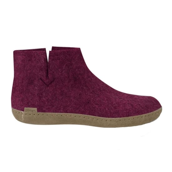 Glerups Low boot leather sole g 07-cranberry - Image 1