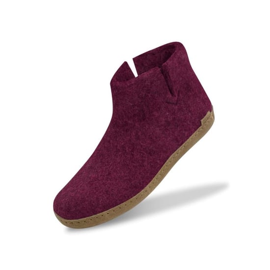 Glerups Low boot leather sole g 07-cranberry - Image 6