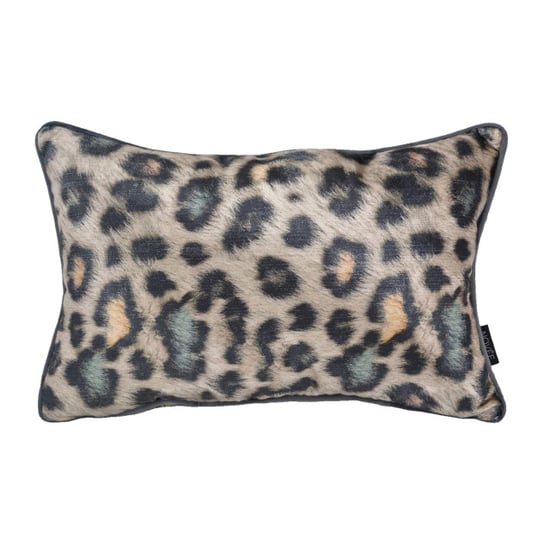 NOVÉE Velvet colorful leopard | 30 x 50 cm | kussenhoes | velvet/polyester - Image 1
