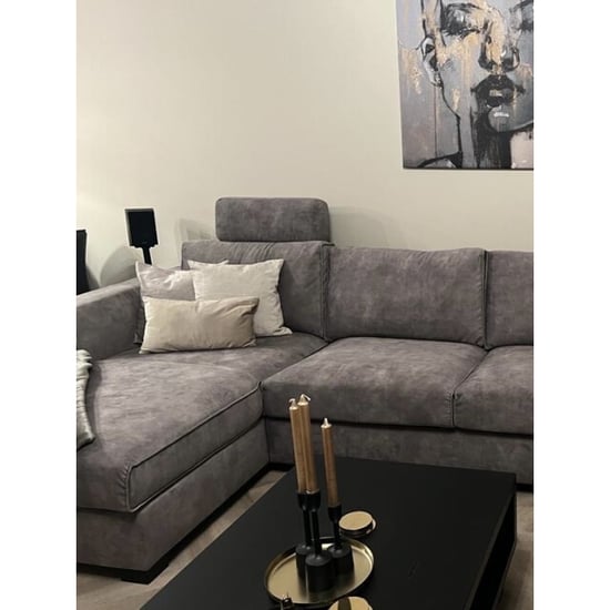 Gek op kussens! Sierkussen velvet beige long | 30 x 50 cm | velvet/polyester - Image 2