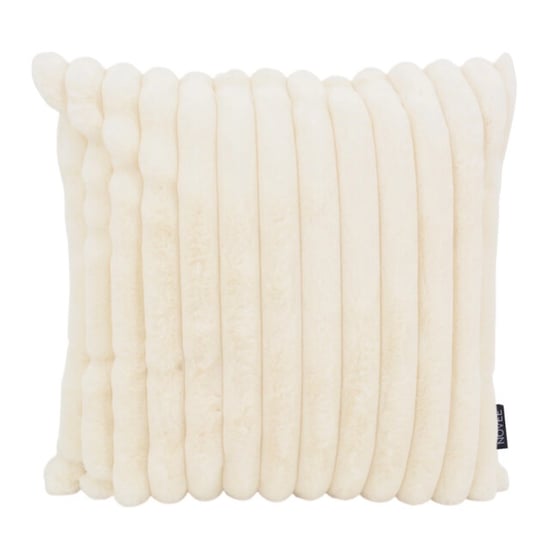 NOVÉE Rosie rib creme | 45 x 45 cm | kussenhoes | polyester - Image 1