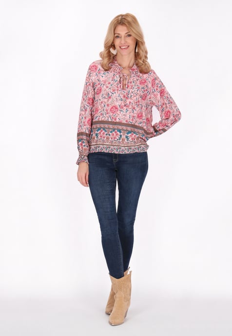usha Blouse vrouwen lichtroze veelkleurig - Image 2