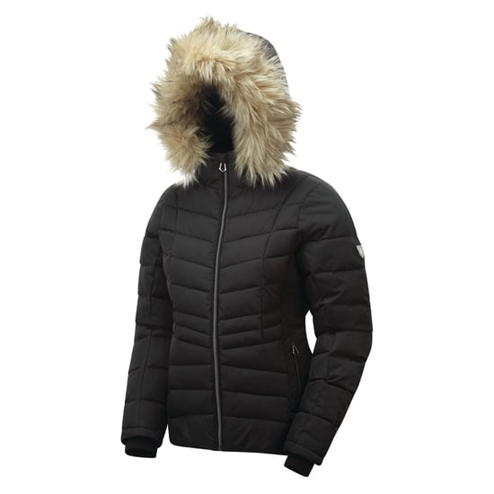 Dare 2B Womens/Ladies Glamorize II Swarovski Ski Jacket (Black/Natural) - Image 3