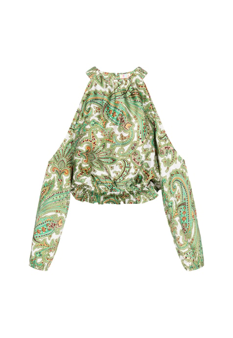 IZIA Blouse vrouwen groen veelkleurig - Image 1