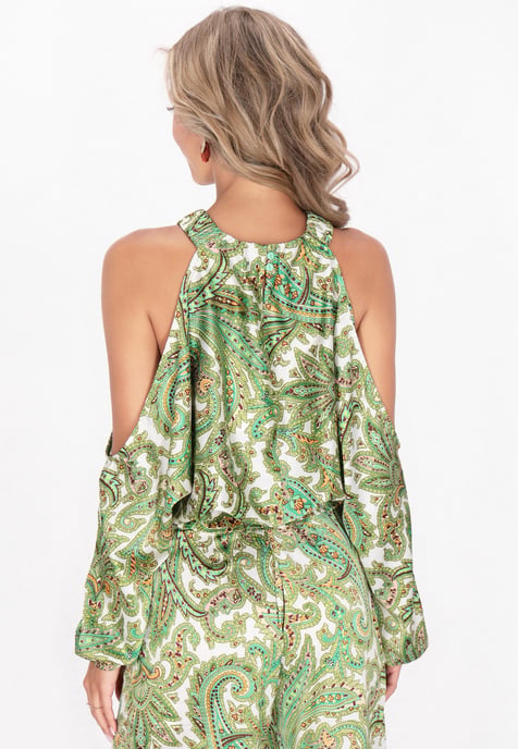 IZIA Blouse vrouwen groen veelkleurig - Image 4