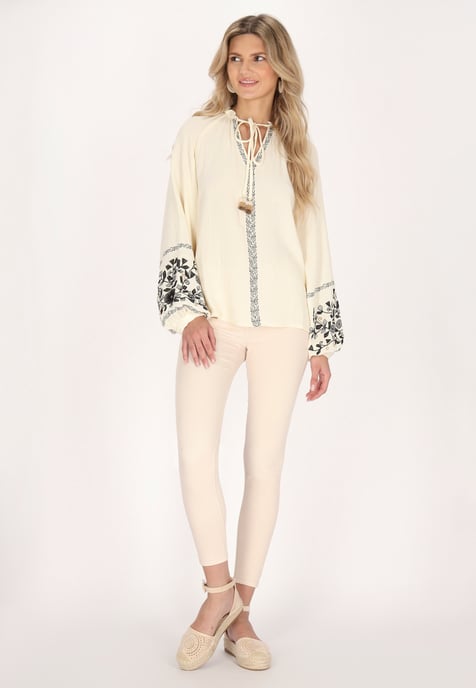 usha Blouse Dames cr - Image 2