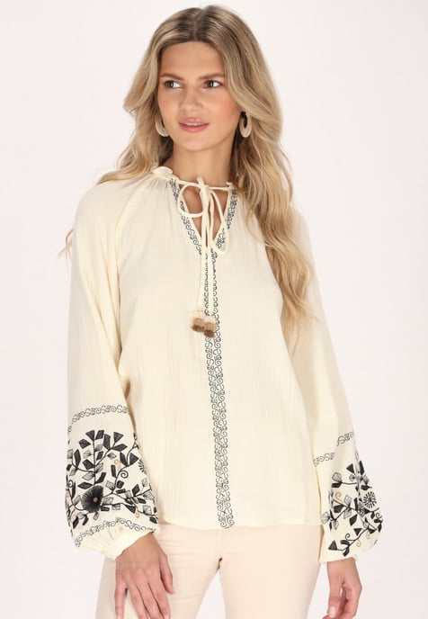 usha Blouse Dames cr - Image 3