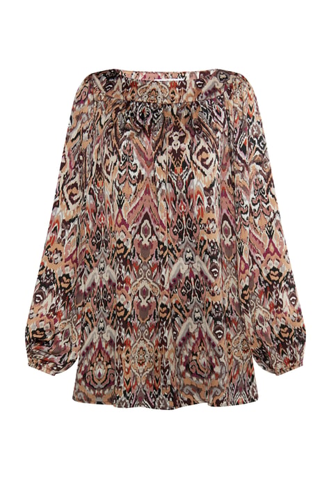 usha Blouse Dames Bruin Veelkleurig - Image 1