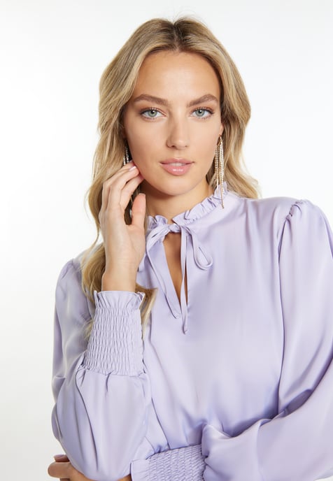 Faina Blouse Dames Licht lavendel - Image 5