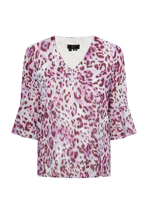Faina Blouse shirt Dames Lila veelkleurig - Image 1