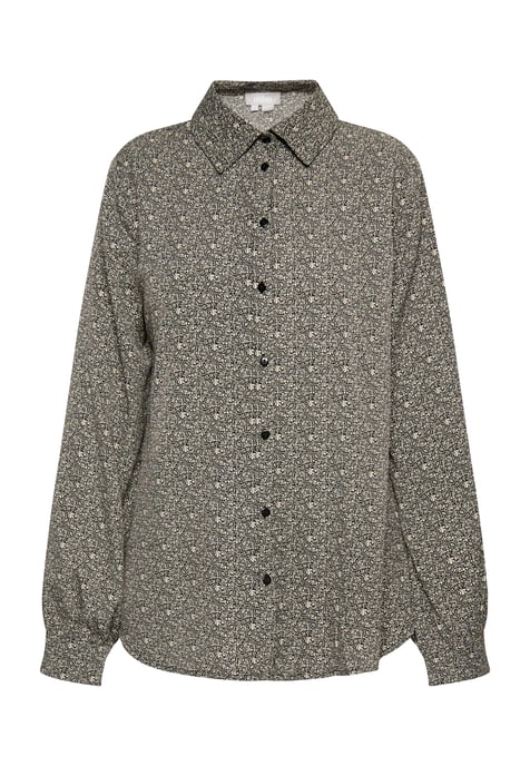 usha Blouse qisha Dames zwart/beige - Image 1