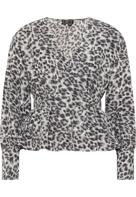 Faina Blouse Dames grijs - Image 1