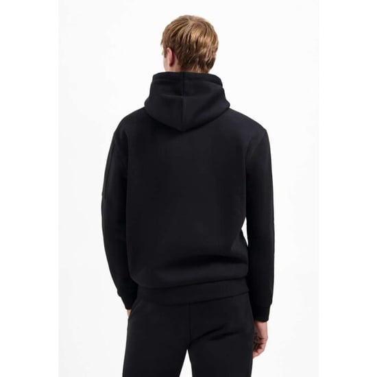 No Excess Sweater hooded brushed black - Image 4