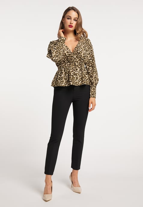 Faina Blouse Dames groente - Image 2
