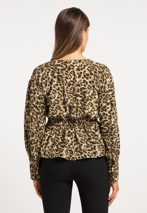 Faina Blouse Dames groente - Image 4