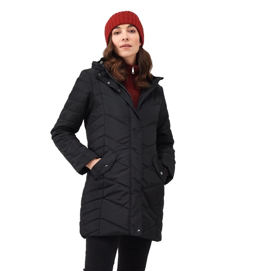 Regatta Womens/Ladies Panthea Insulated Padded Hooded Jacket (Black) - Image 3