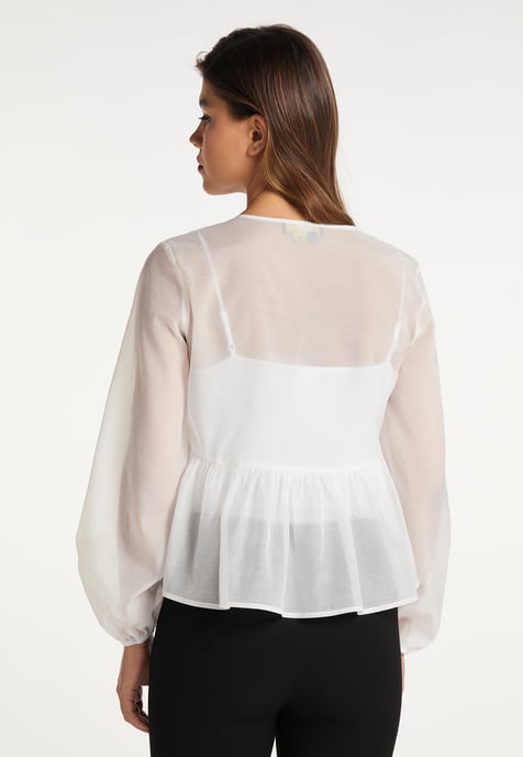 Faina Blouse women off-white - Image 4