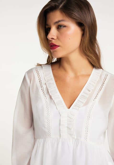 Faina Blouse women off-white - Image 5