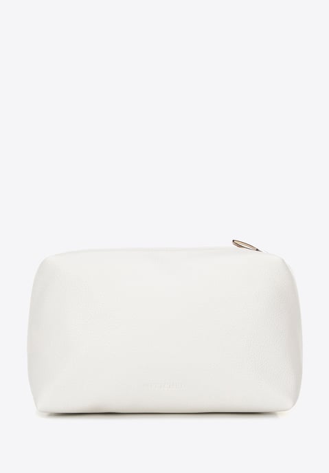 Wittchen Women's suitcase with removable pouch off-white eco-leather - Image 2