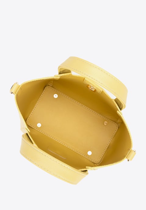 Wittchen Dames mini geel kunstlederen hoesje met uitneembaar etui - Image 4